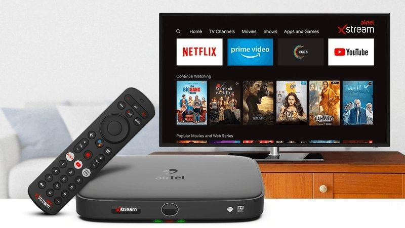 How to Connect a Setup Box to Your TV airtel digital tv set top box